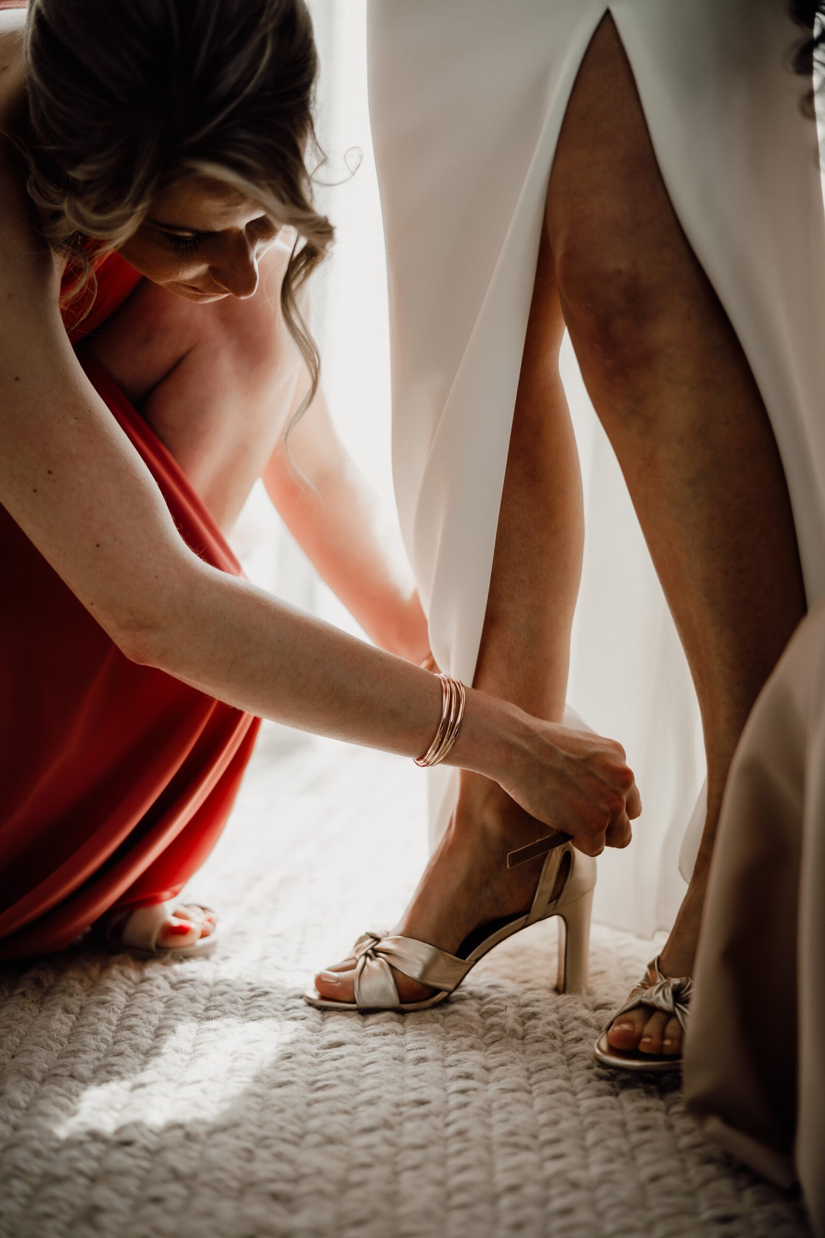 préparatifs mariée chaussures mariage marne