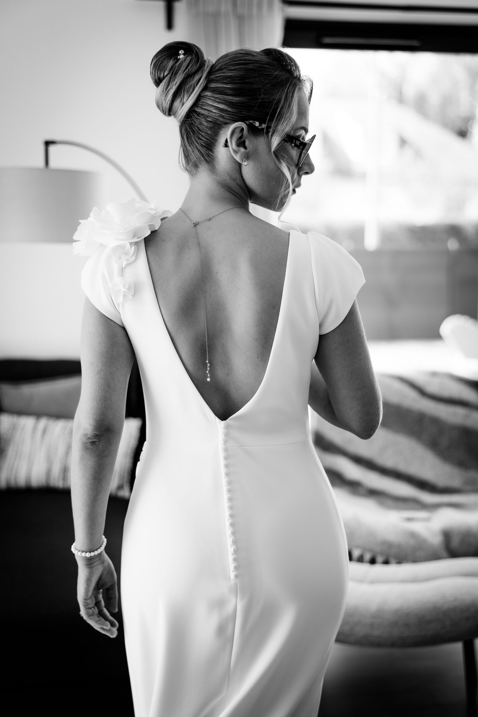 robe de mariée dos nu mariage marne